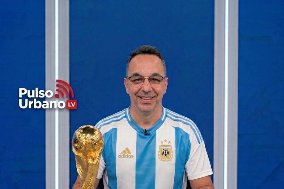 Bedoya Mundial debut triunfo de Argentina goles de Meessi Pulso Urbano LV