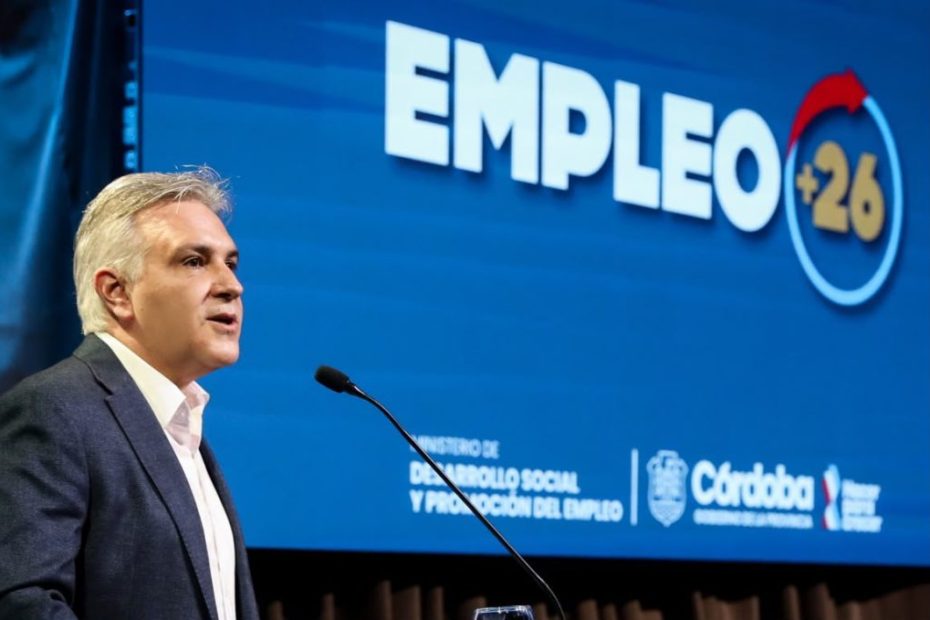 Lanzamiento del Programa +26 en Córdoba para inserción laboral en el sector privado.