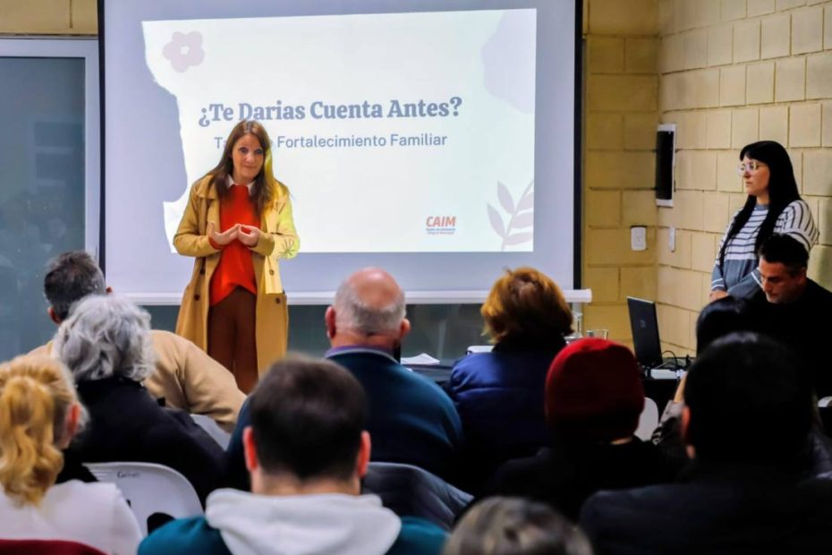 Taller prevencion de consumos problematicos en la adolescencia Municipalidad de Las Varillas Pulso Urbano LV