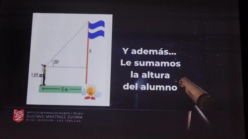 Semana de la Astronomia en el Instituto Zuviria