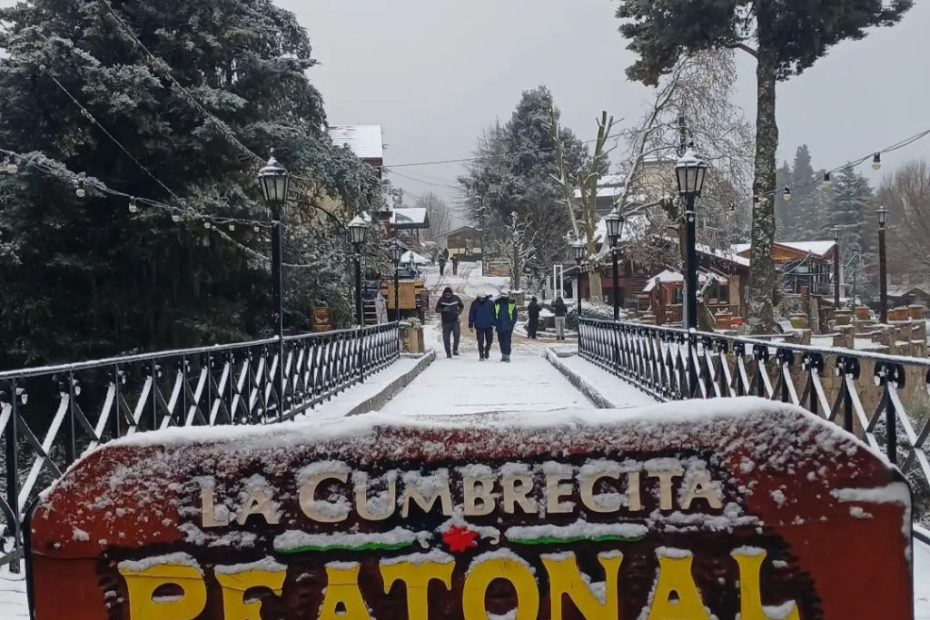 Turistas disfrutando de las vacaciones de invierno en la provincia de Córdoba