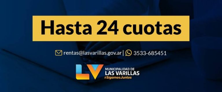 Plan de pagos Las Varillas