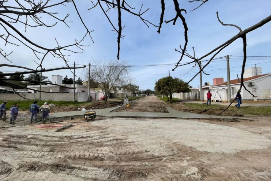 obras de infraestructura Las Varillas