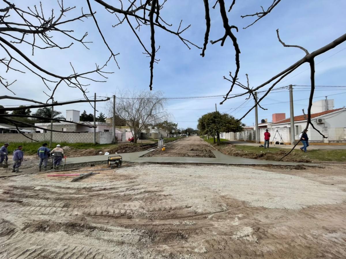 obras de infraestructura Las Varillas
